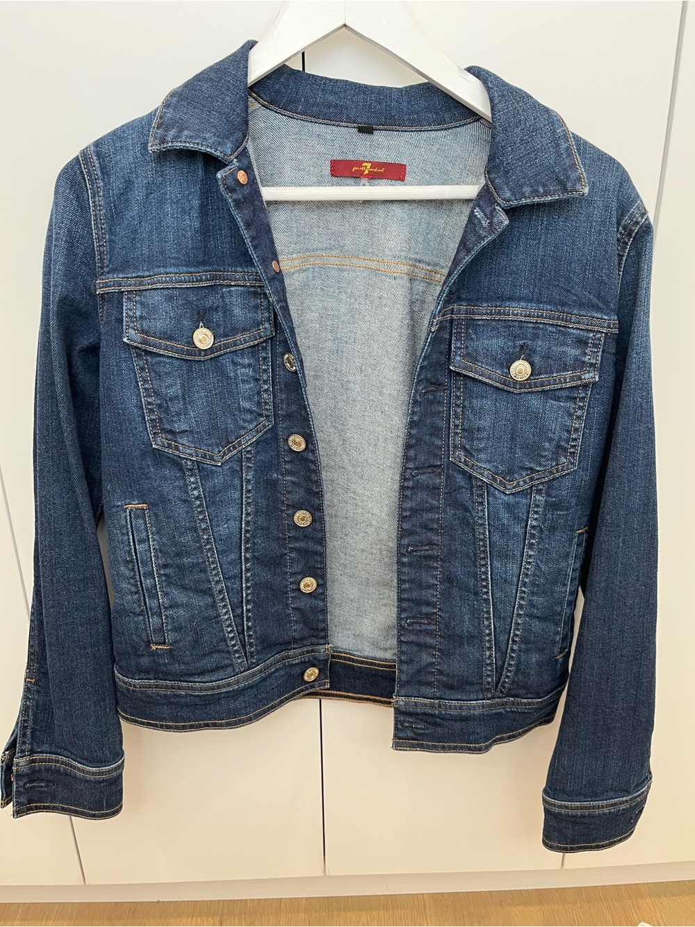 7 For All Mankind Denim Jacket XS